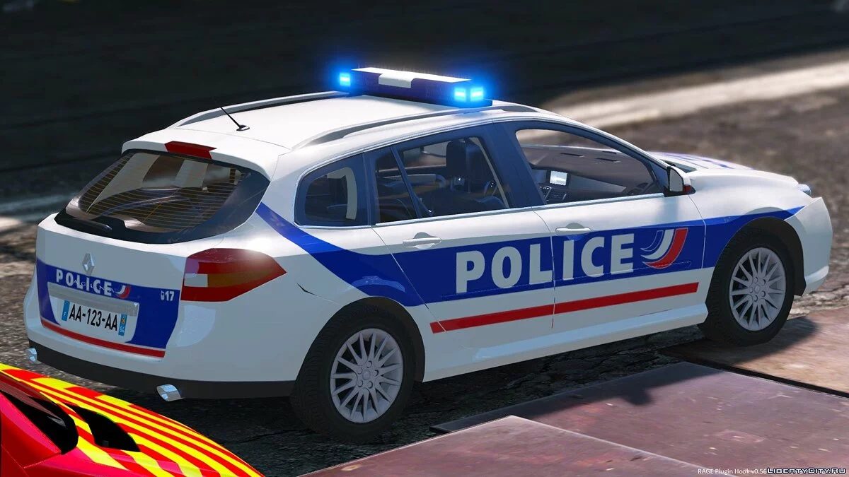Renault Laguna [Police National] 1.0 / GTA 5