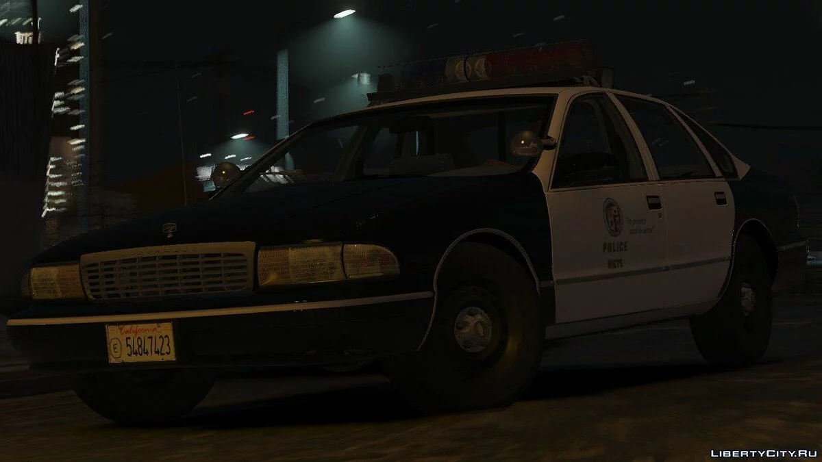 1995 Chevy Caprice 9C1- Los Angeles Police Dept. 1.0 / GTA 5