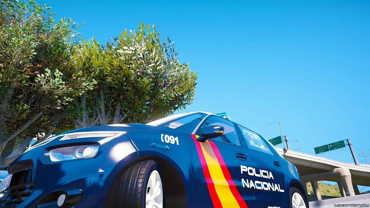 Citroën C4 Picasso 2014 - Policía Nacional Z (CNP) - [ELS] Dracos y Stella Osstan (Spanish Police) 1.0 / GTA 5