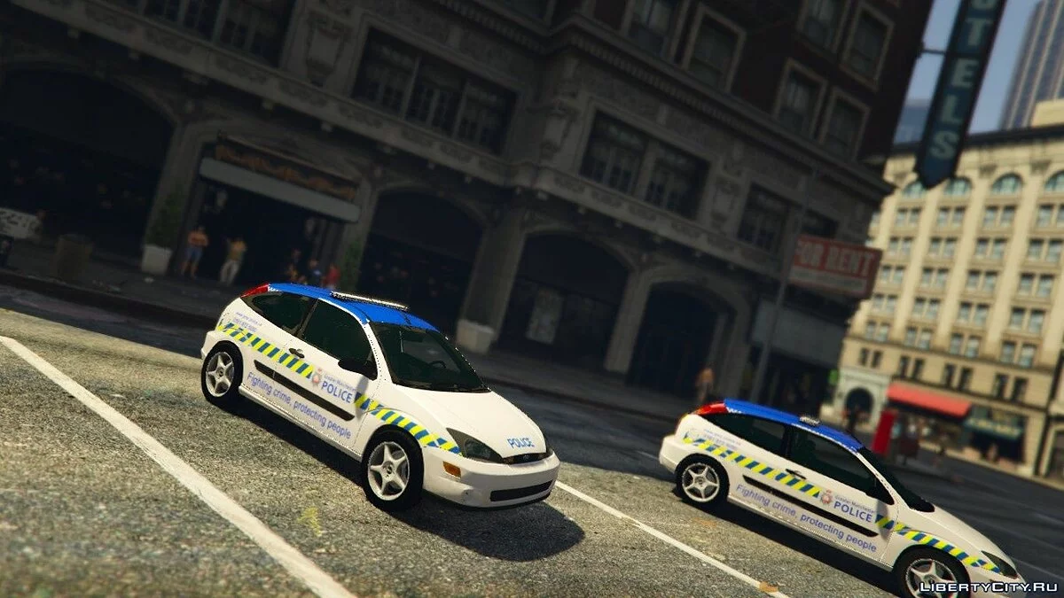 Greater Manchester Police 2005 Ford Focus IRV (Mk1) ELS 1.1 / GTA 5