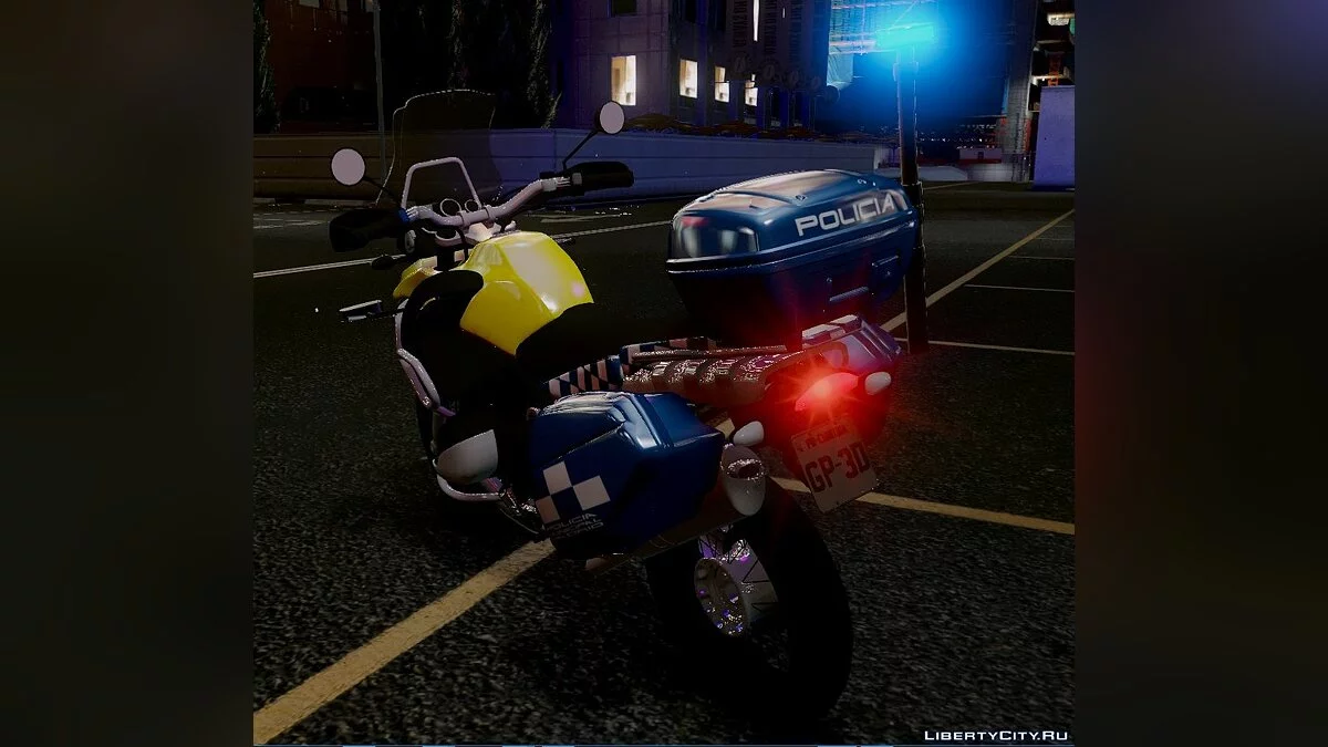 MOTO POLICIAL[UNLOCKED LIMIT TIME] 1.0 / GTA 5