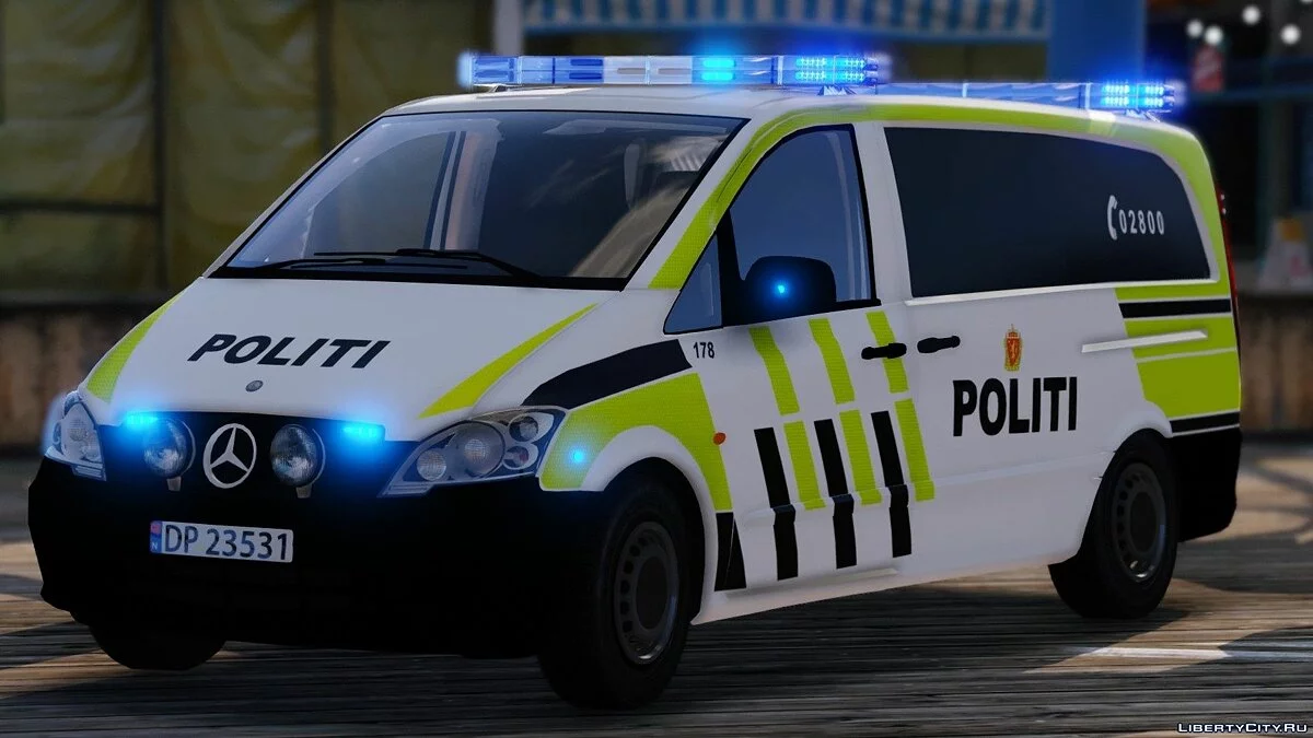 Norwegian Vito Police 2007 [ELS/CLAN? ASK!] / GTA 5
