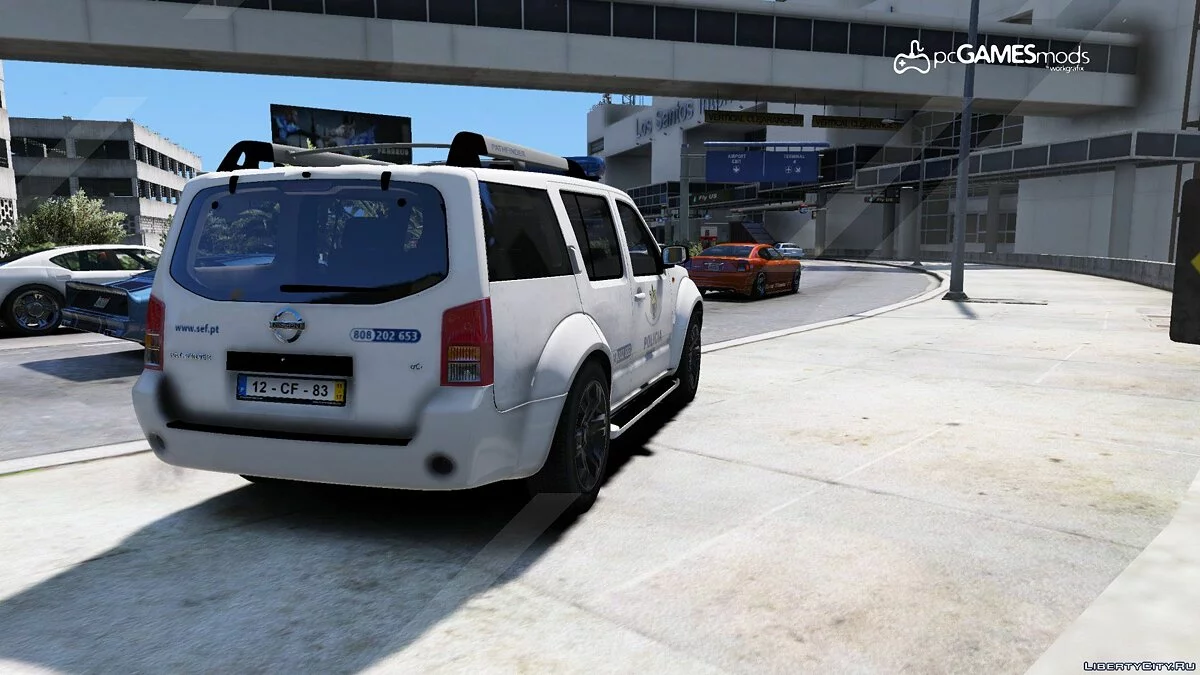 Portuguese SEF- Foreign and Frontier - Nissan Pathfinder [Addon | Livery] 1.0 / GTA 5