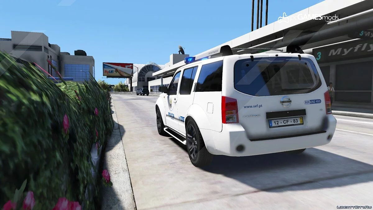 Portuguese SEF- Foreign and Frontier - Nissan Pathfinder [Addon | Livery] 1.0 / GTA 5