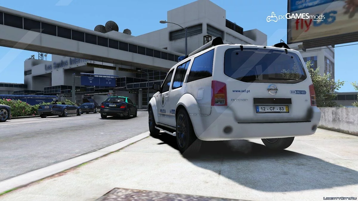 Portuguese SEF- Foreign and Frontier - Nissan Pathfinder [Addon | Livery] 1.0 / GTA 5