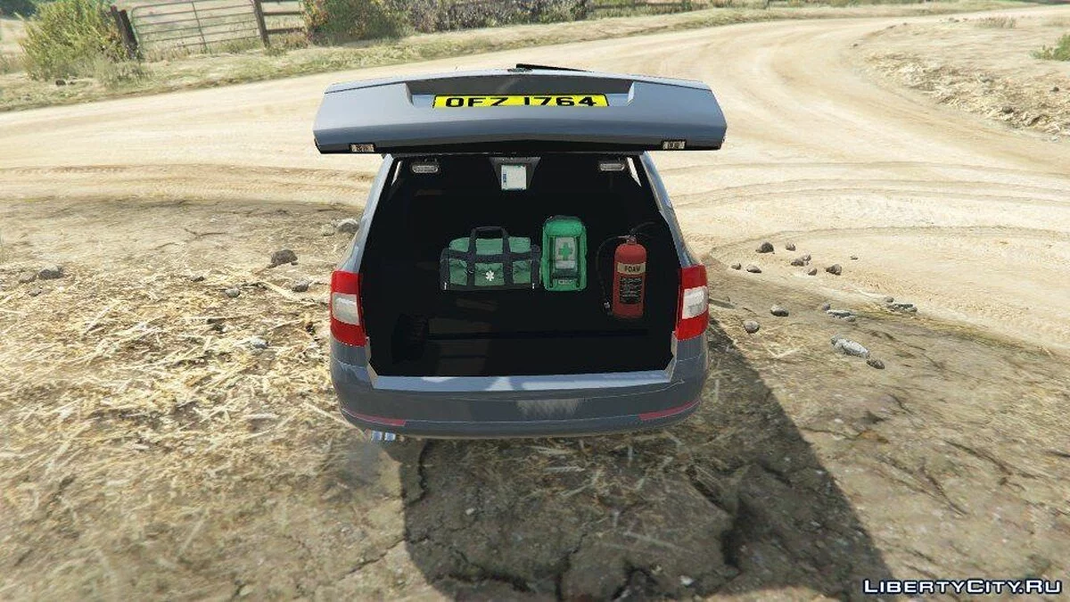 PSNI 2010 Skoda Octavia Estate Unmarked [ELS] V1.0 / GTA 5