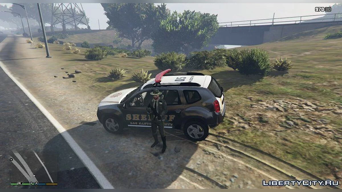 Renault Duster - LSSD (Lore Friendly) Police car / GTA 5
