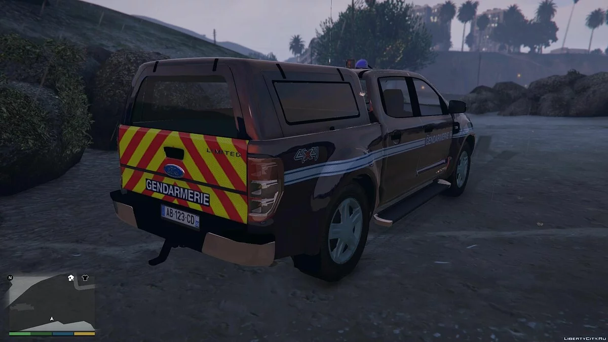 [REPLACE / NON ELS] FORD RANGER Gendarmerie / GTA 5