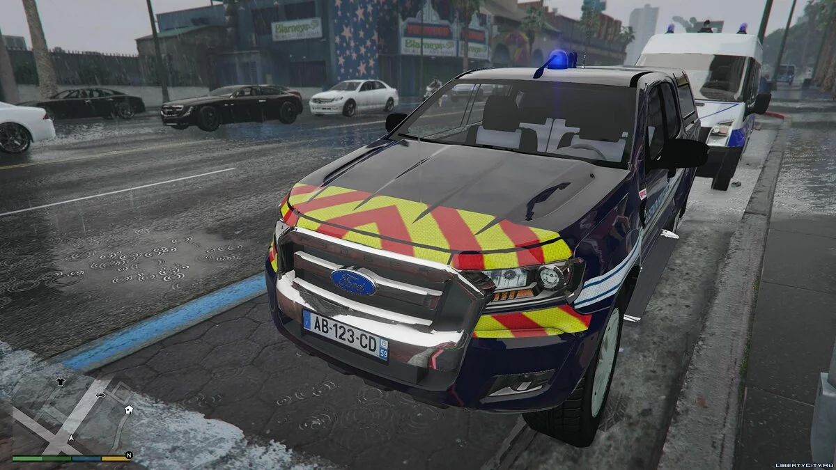 [REPLACE / NON ELS] FORD RANGER Gendarmerie / GTA 5