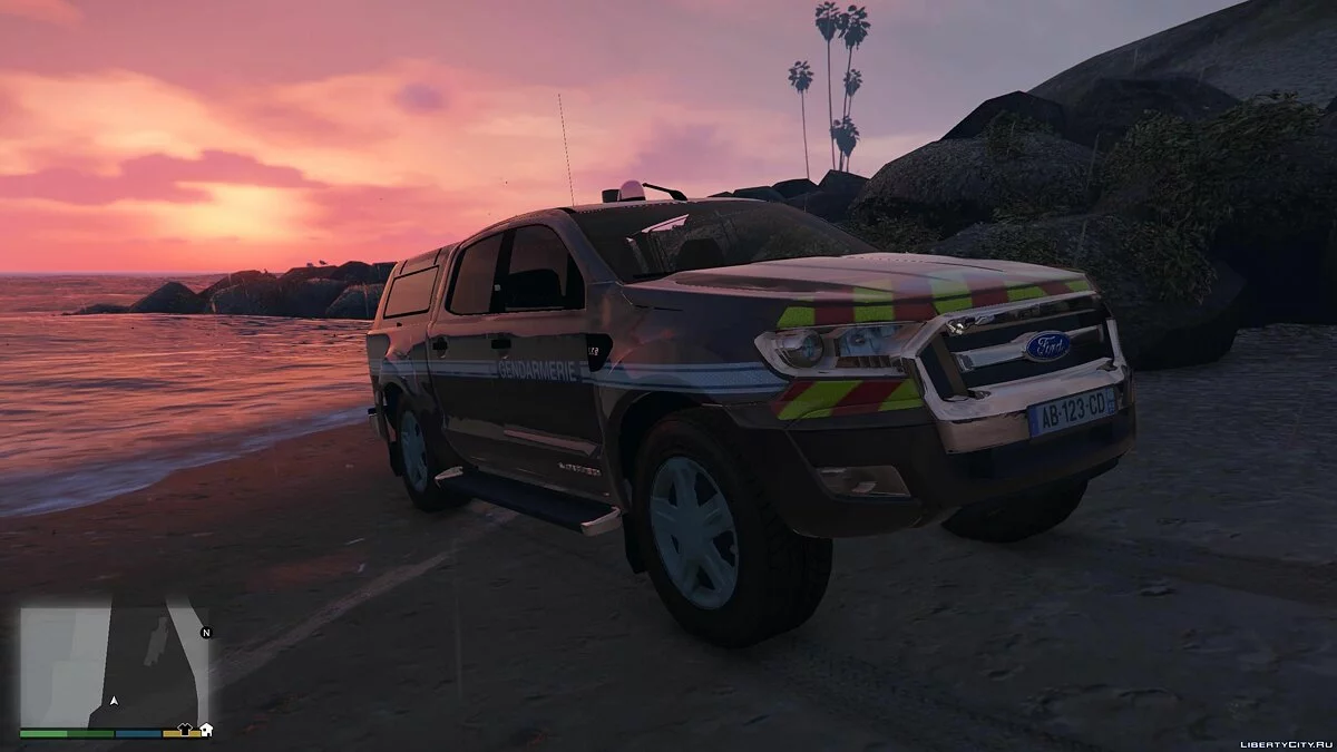 [REPLACE / NON ELS] FORD RANGER Gendarmerie / GTA 5
