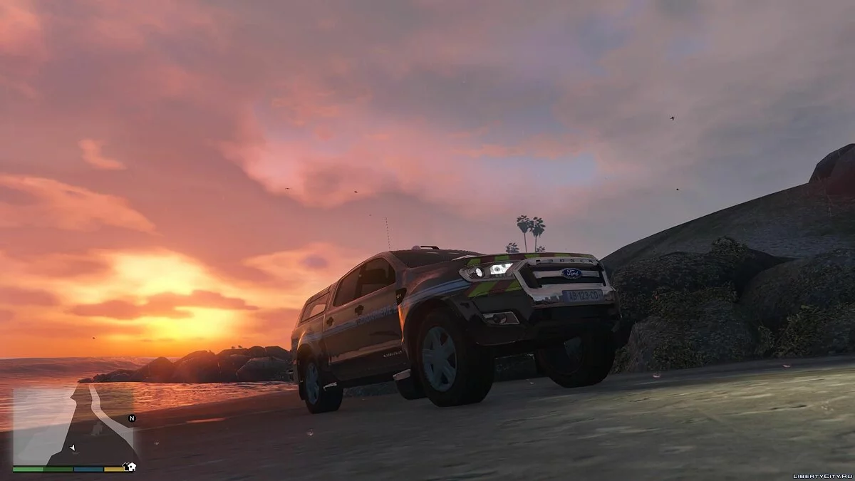 [REPLACE / NON ELS] FORD RANGER Gendarmerie / GTA 5