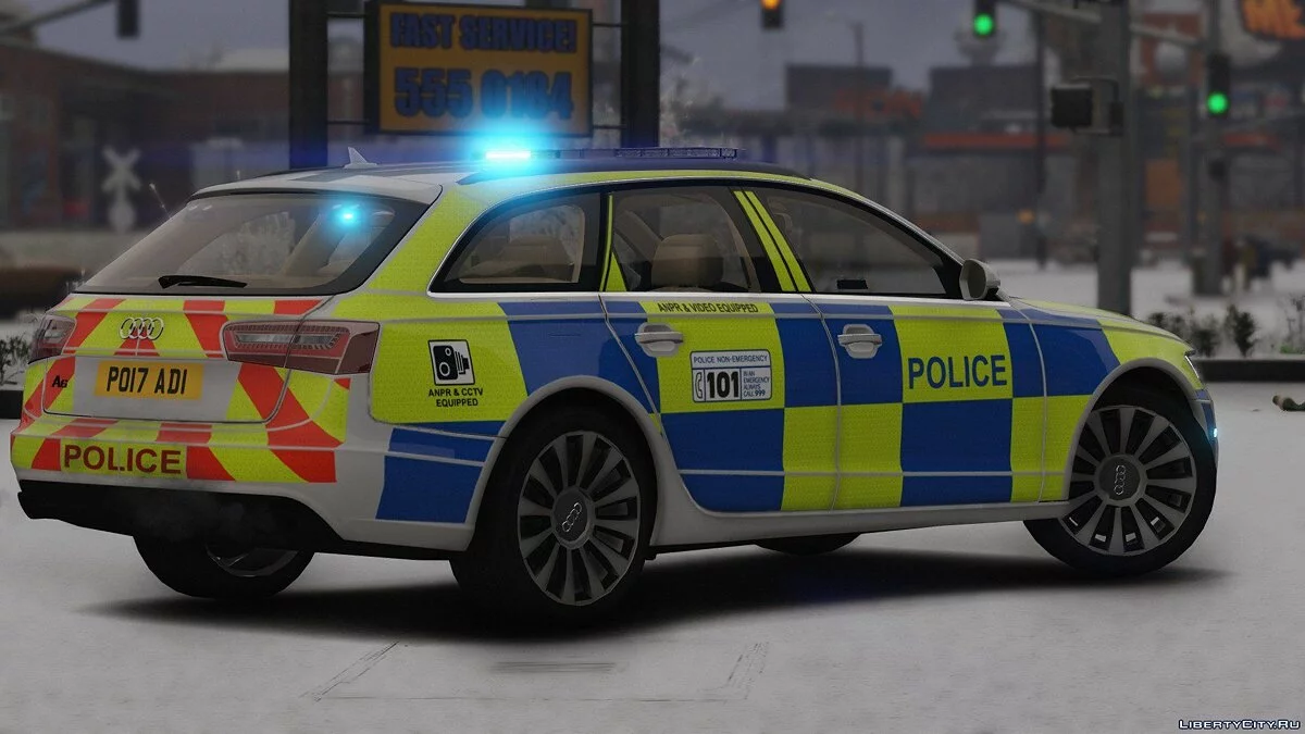 2016 Police Audi A6 Avant / GTA 5