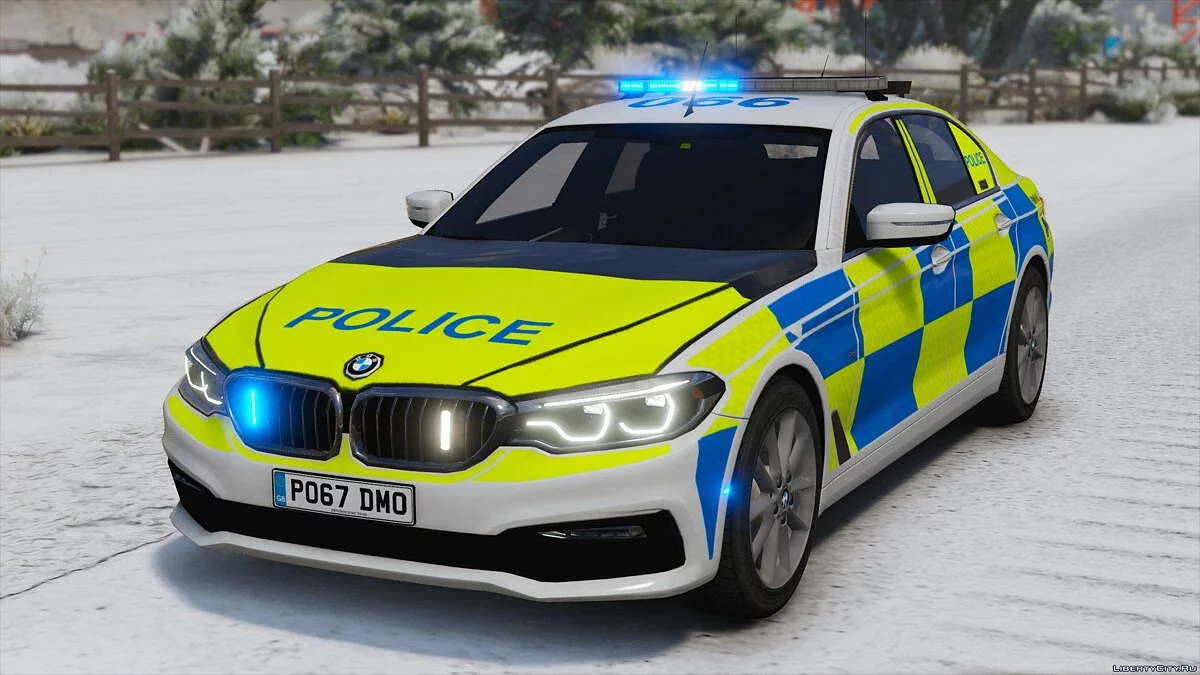 2017 Police BMW 5-Series [Replace | ELS] V1 / GTA 5