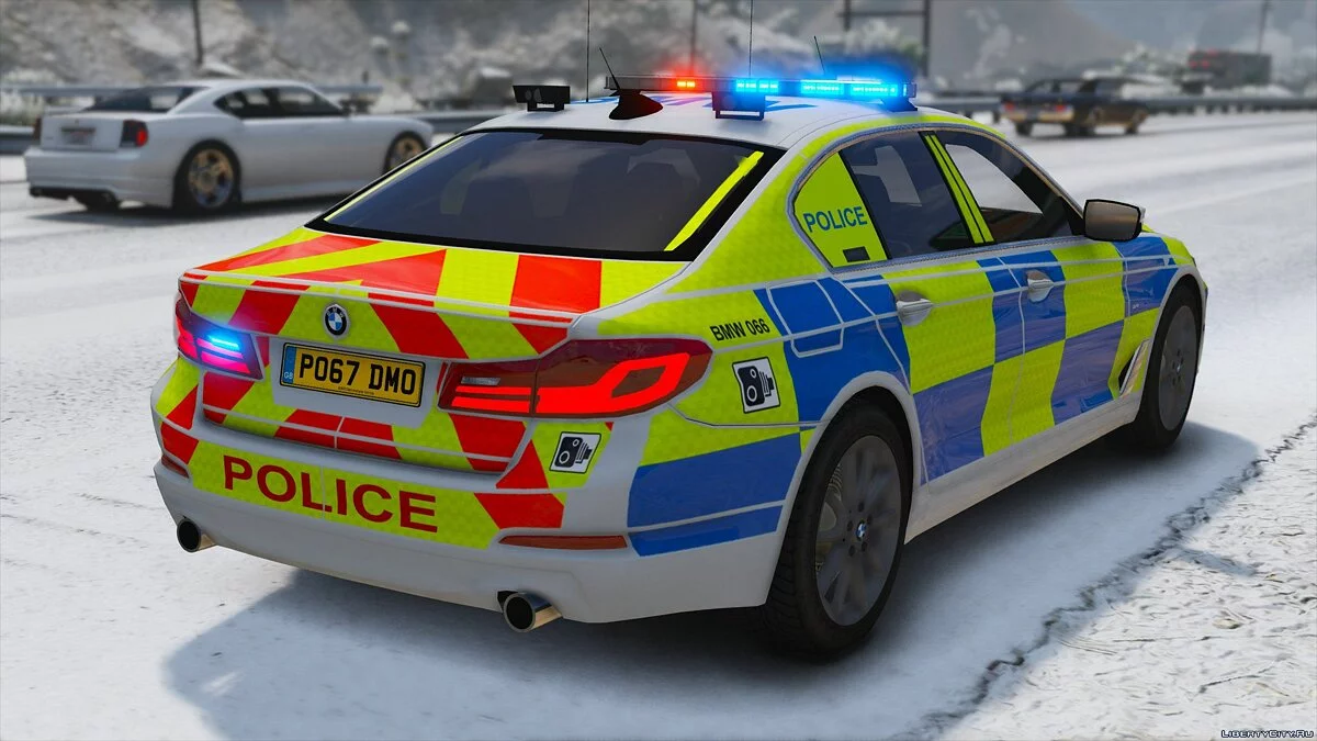 2017 Police BMW 5-Series [Replace | ELS] V1 / GTA 5