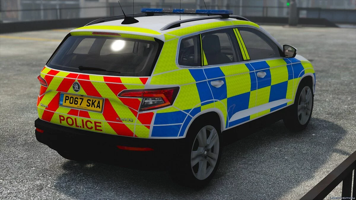 2017 Police Skoda Karoq V1 / GTA 5
