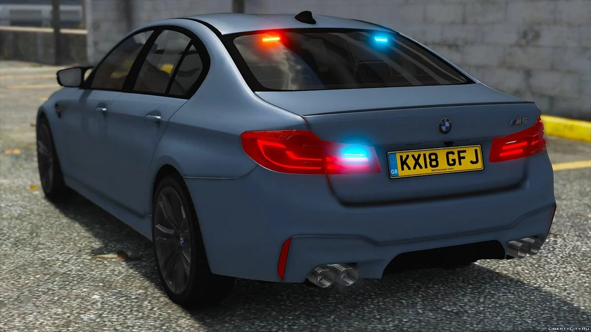 2018 Unmarked BMW M5 F90 [Replace | ELS] V1 / GTA 5