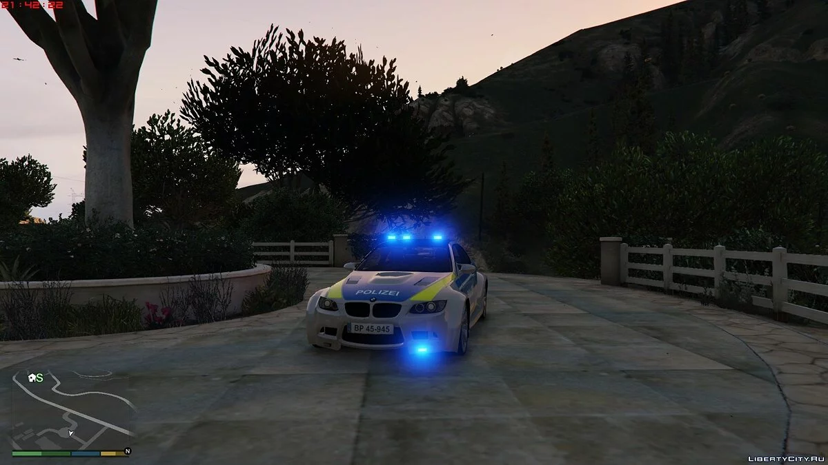 BMW M3 (E92) german polizei [noELS/ELS] 1.0 / GTA 5