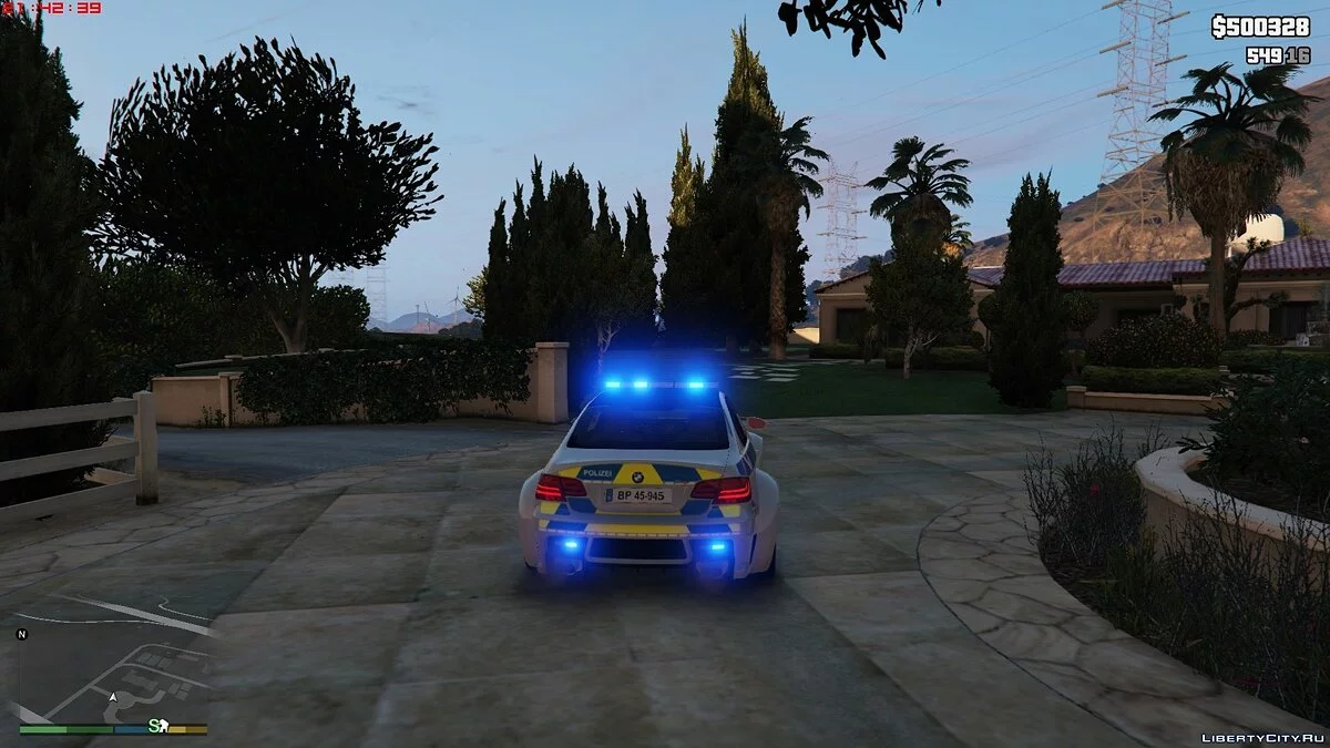 BMW M3 (E92) german polizei [noELS/ELS] 1.0 / GTA 5