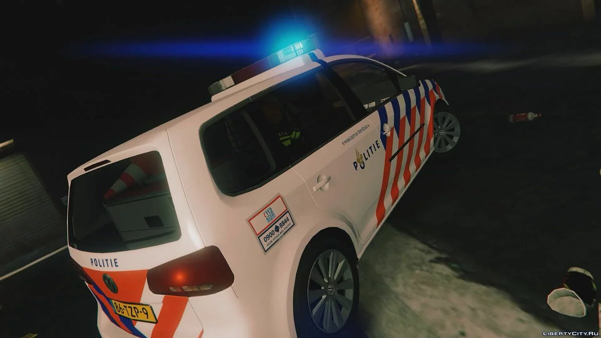 Dutch Police Touran 2011 - Nederlandse Politie Touran 2011 1.0 / GTA 5