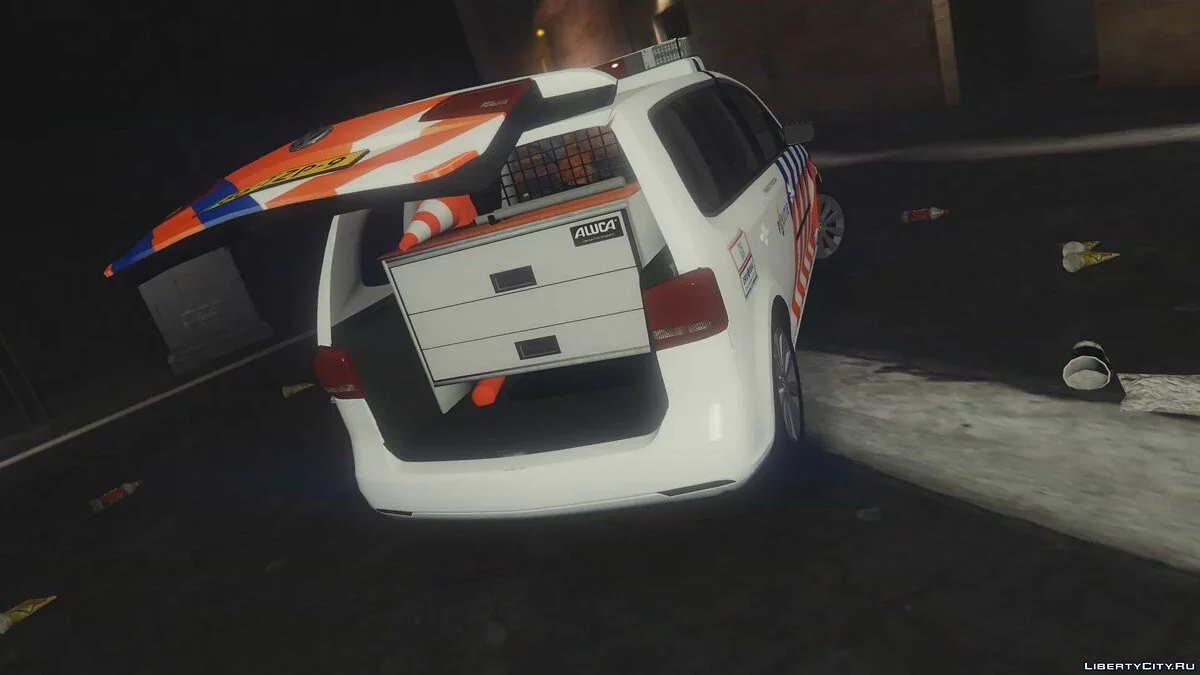 Dutch Police Touran 2011 - Nederlandse Politie Touran 2011 1.0 / GTA 5