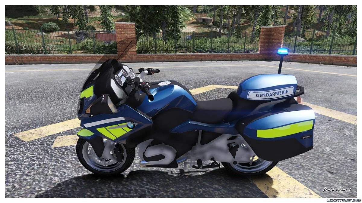 [ELS]BMW 1200RT Gendarmerie+Tenue  / GTA 5