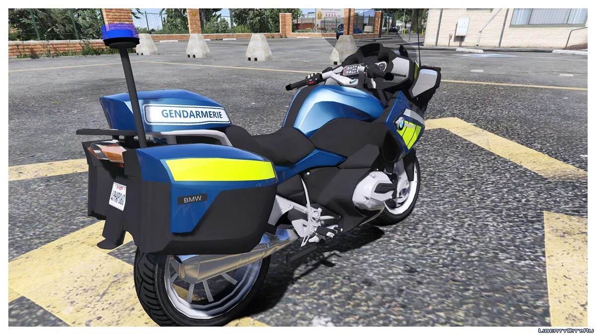 [ELS]BMW 1200RT Gendarmerie+Tenue  / GTA 5