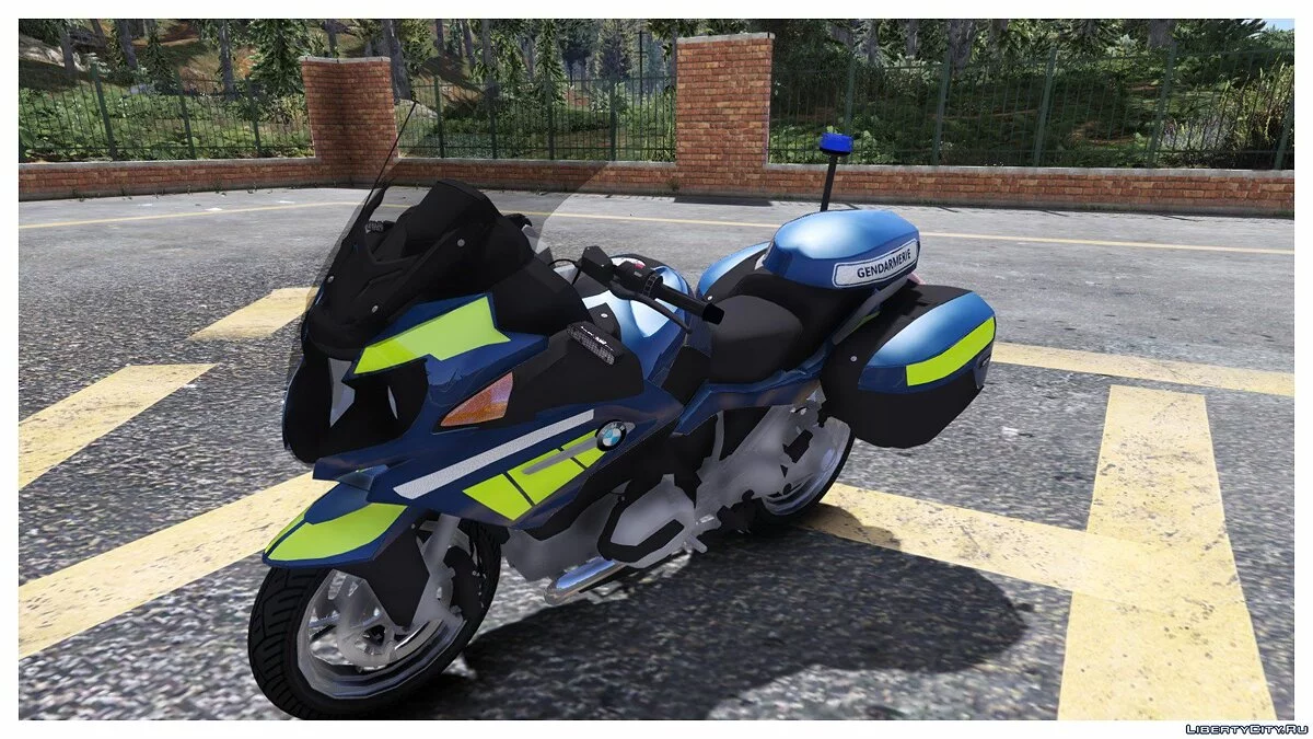 [ELS]BMW 1200RT Gendarmerie+Tenue  / GTA 5