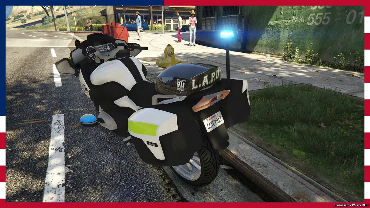 [ELS]BMW 1200RT LAPD Motorcycle 1.0 / GTA 5