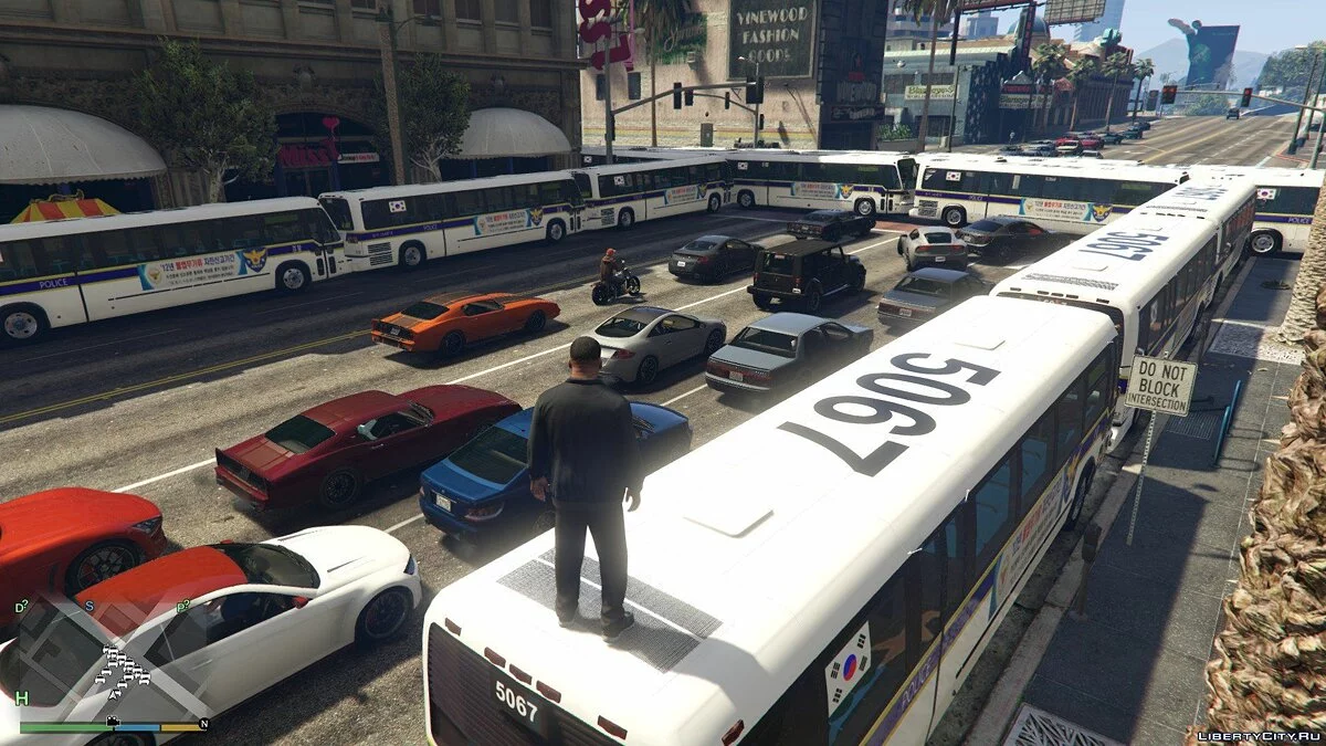 Korean police bus 1.0 / GTA 5