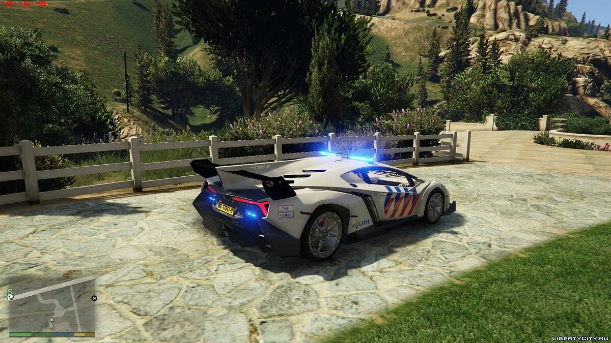 Lamborghini veneno dutch police [noELS/ELS] 1.0 / GTA 5