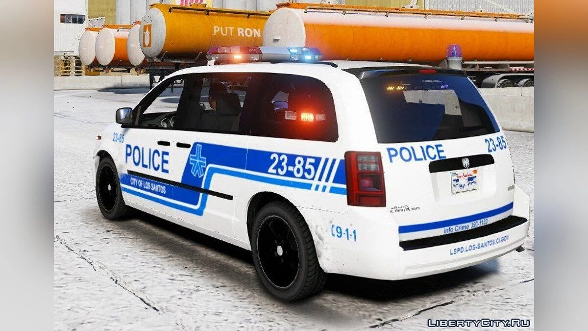 SPVM-Based LSPD Dodge Caravan MX 7000 1.00 / GTA 5