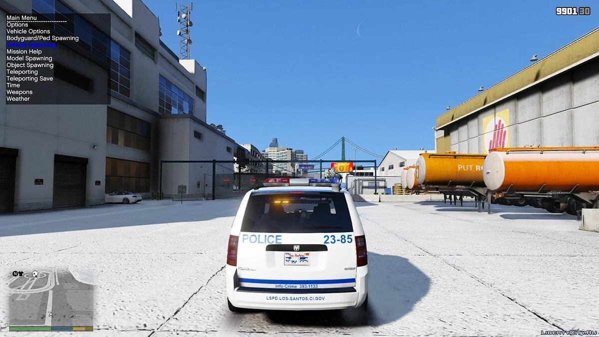 SPVM-Based LSPD Dodge Caravan MX 7000 1.00 / GTA 5