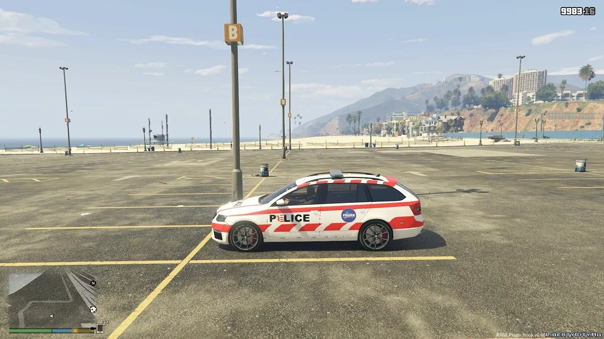 Swiss Police / Skoda Octavia Gendarmerie Jurassienne 1.0 / GTA 5