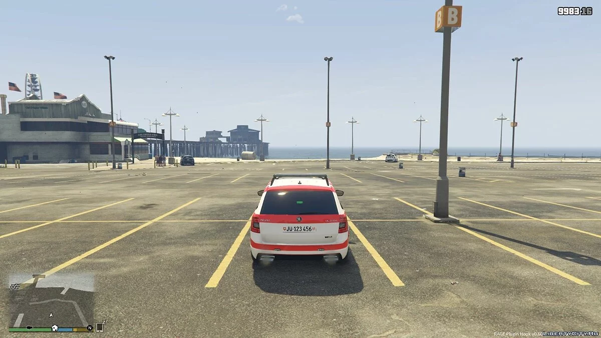 Swiss Police / Skoda Octavia Gendarmerie Jurassienne 1.0 / GTA 5