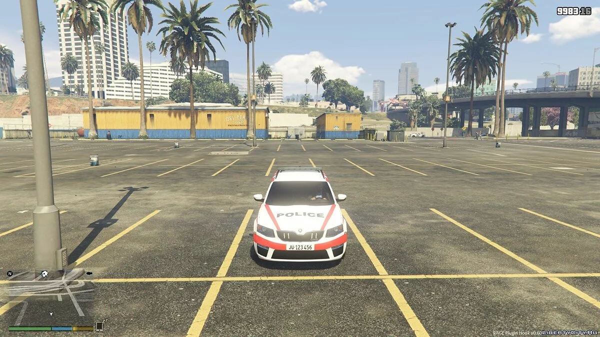 Swiss Police / Skoda Octavia Gendarmerie Jurassienne 1.0 / GTA 5