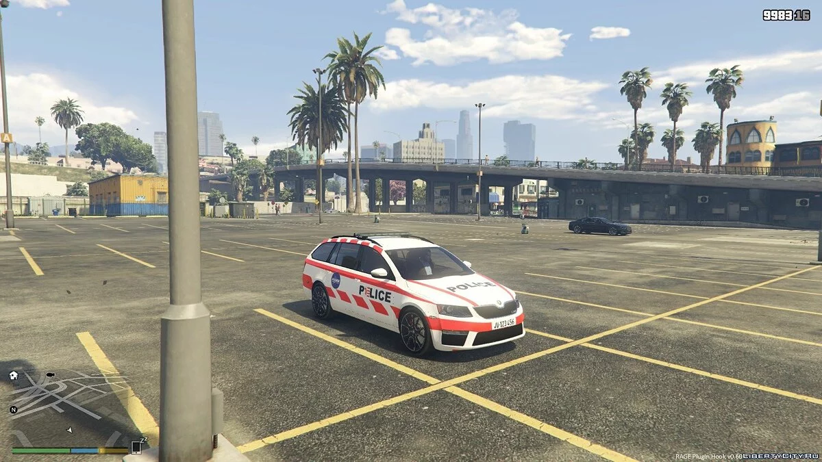 Swiss Police / Skoda Octavia Gendarmerie Jurassienne 1.0 / GTA 5
