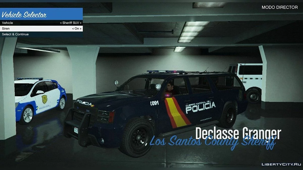 Declasse Granger Policia Española / Spanish Police Granger 1.0 / GTA 5