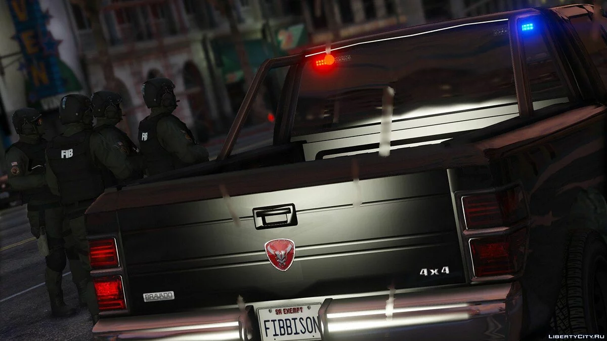 FIB Unmarked Bison - [Add-on] Vehicle Mod 1.0a  / GTA 5