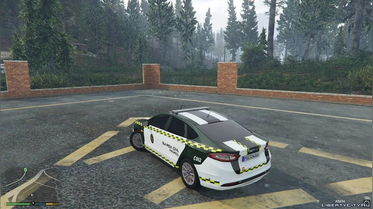 Ford Mondeo Guardia Civil Trafico Nueva Rotulacion - Spanish Traffic Police 1.0 / GTA 5