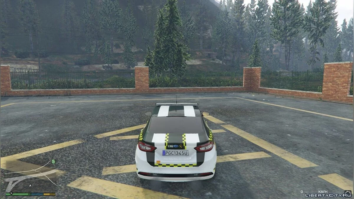 Ford Mondeo Guardia Civil Trafico Nueva Rotulacion - Spanish Traffic Police 1.0 / GTA 5