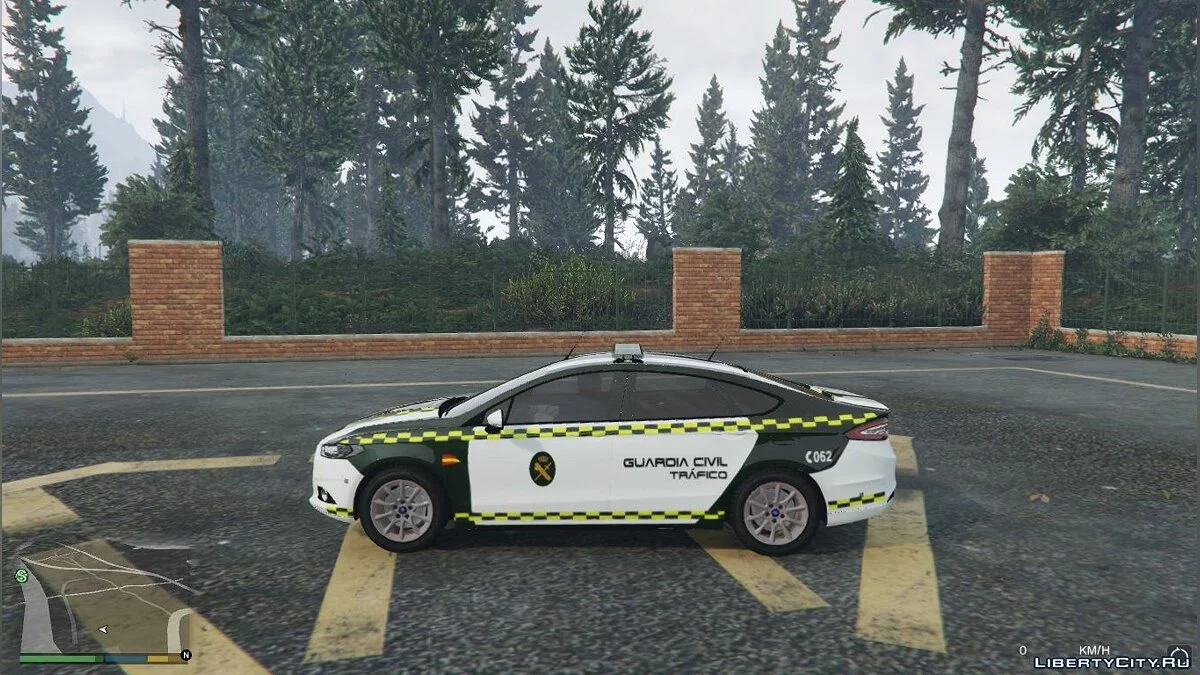 Ford Mondeo Guardia Civil Trafico Nueva Rotulacion - Spanish Traffic Police 1.0 / GTA 5