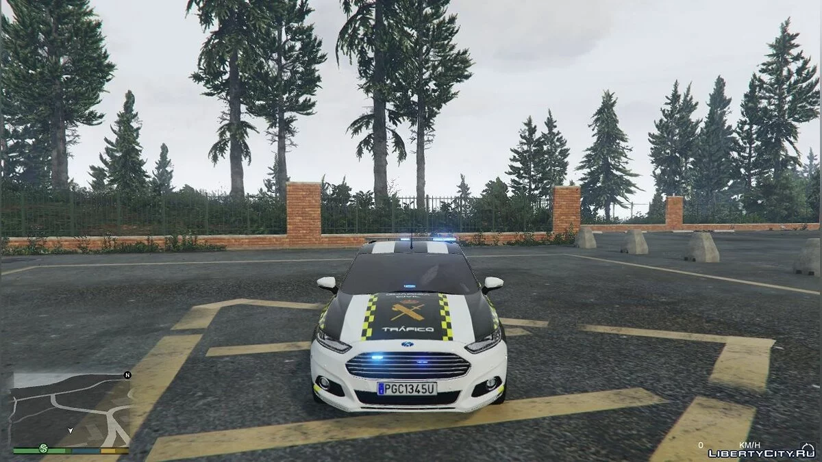 Ford Mondeo Guardia Civil Trafico Nueva Rotulacion - Spanish Traffic Police 1.0 / GTA 5