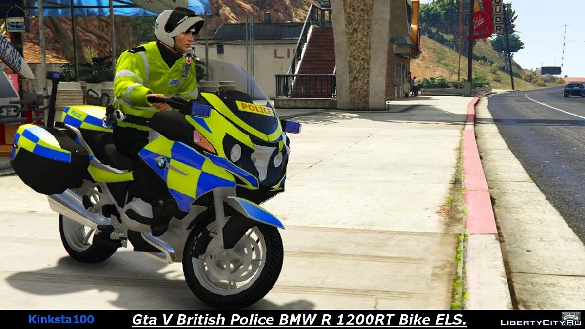 British Police BMW R 1200RT Bike ELS 1.0 / GTA 5