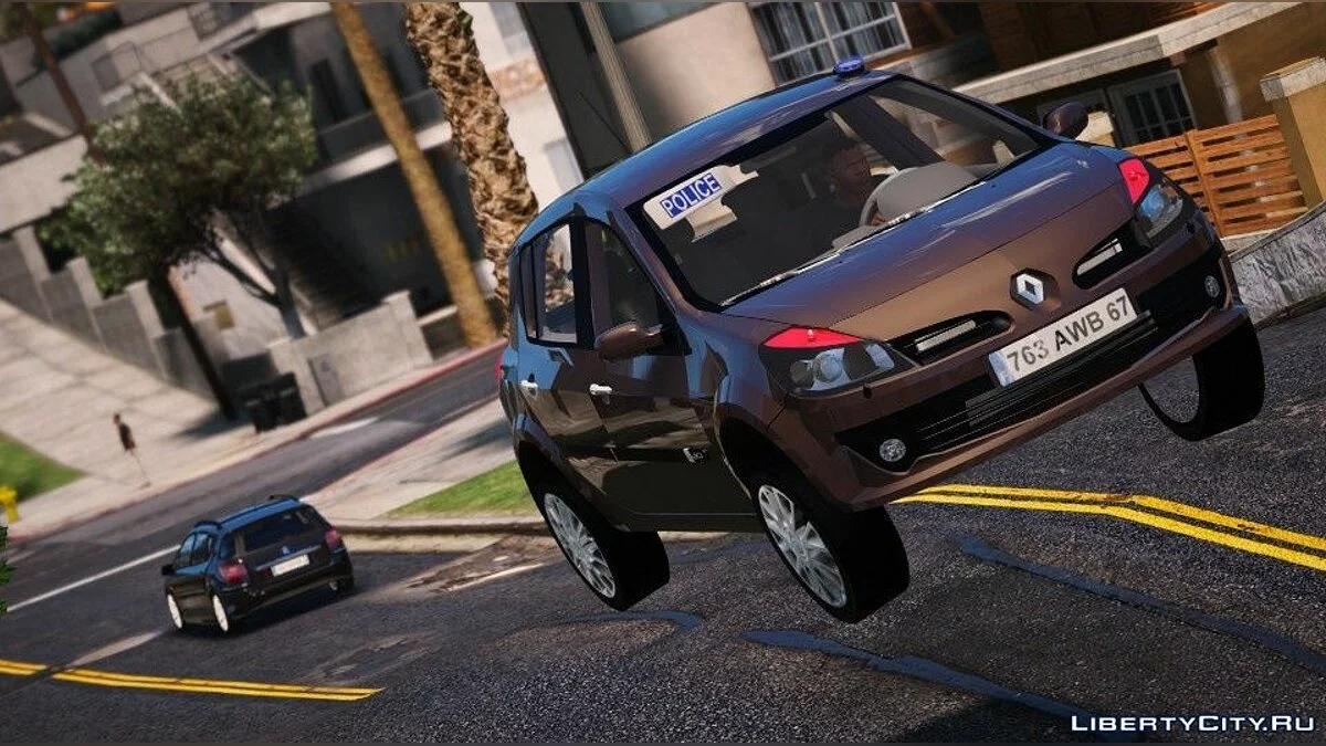 Renault CLIO 3 2007 B.A.C [Gyro Tournant LED / ELS] / GTA 5
