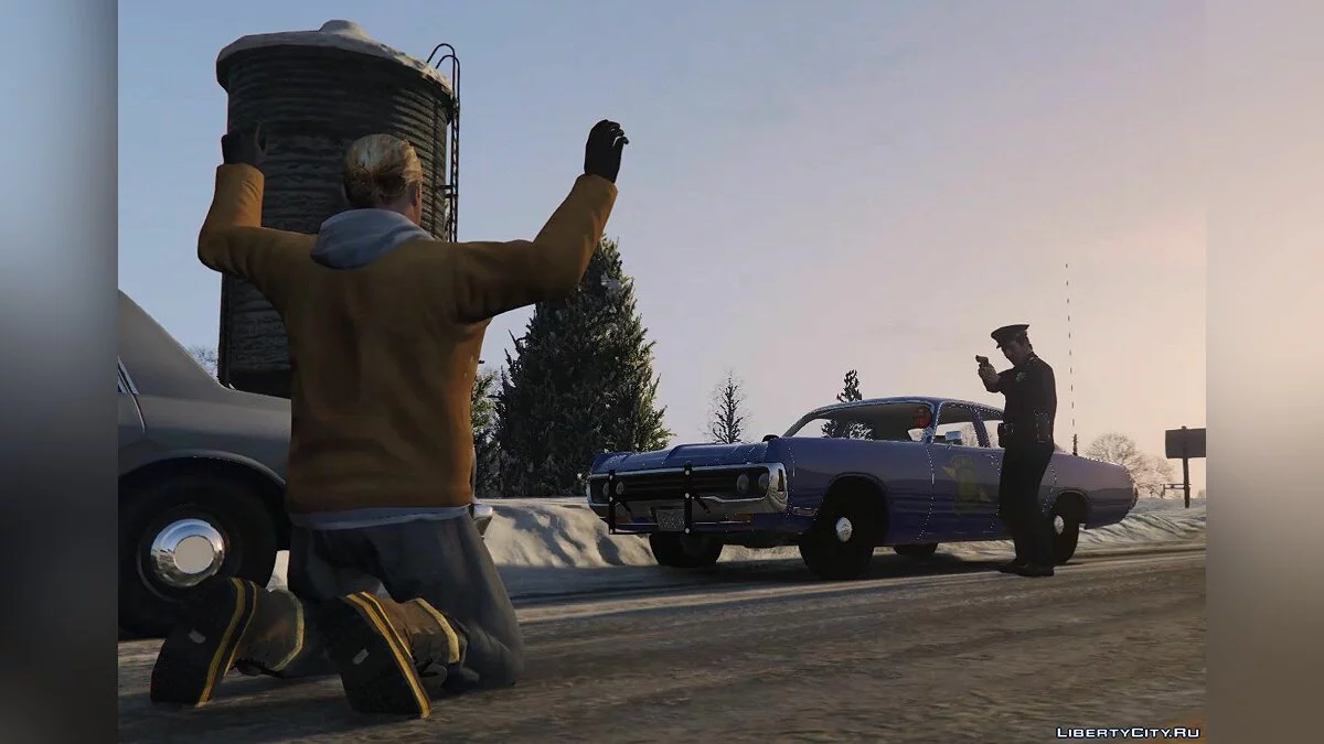 1972 Dodge Polara (Michigan State Police) (Replace) 1.0 / GTA 5
