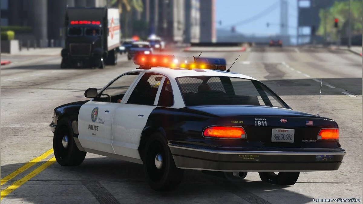 1996 Vapid Stanier - LSPD [Replace] 1.0 / GTA 5