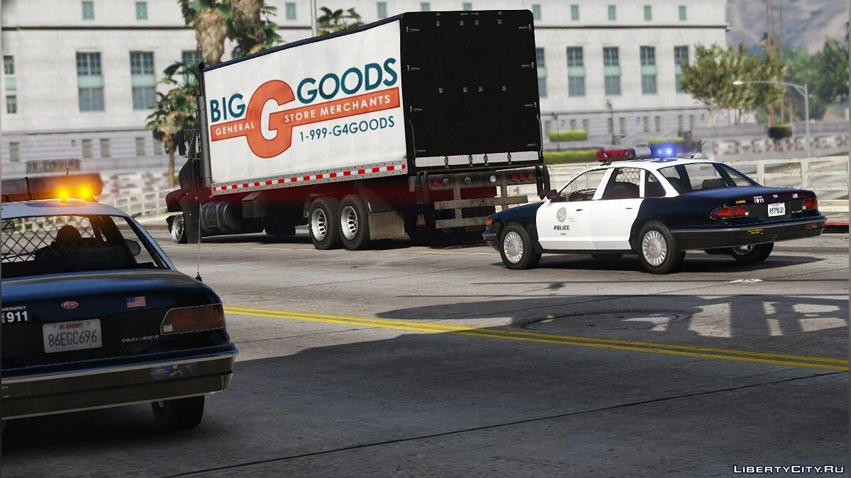 1996 Vapid Stanier - LSPD [Replace] 1.0 / GTA 5