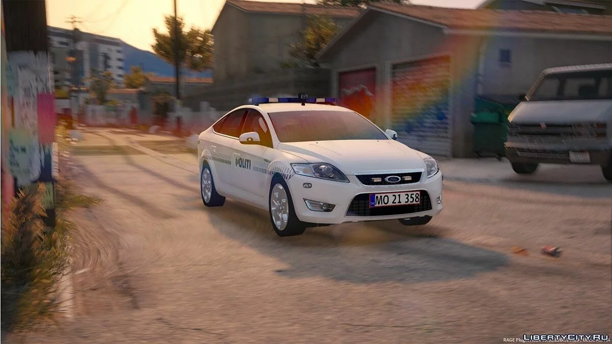2009 Ford Mondeo Sedan - Danish Police - ELS/REPLACE 1.0 / GTA 5
