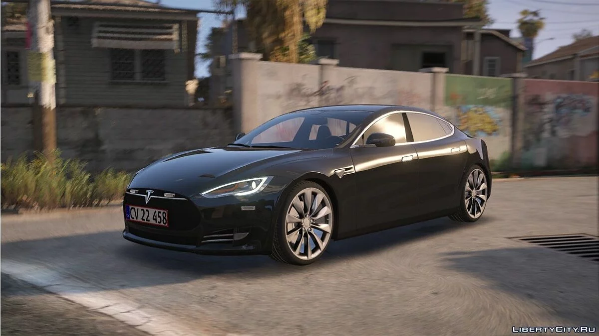 2014 Tesla Model S - Danish Police Ficional - (Marked/Unmarked) - ELS 1.0 / GTA 5