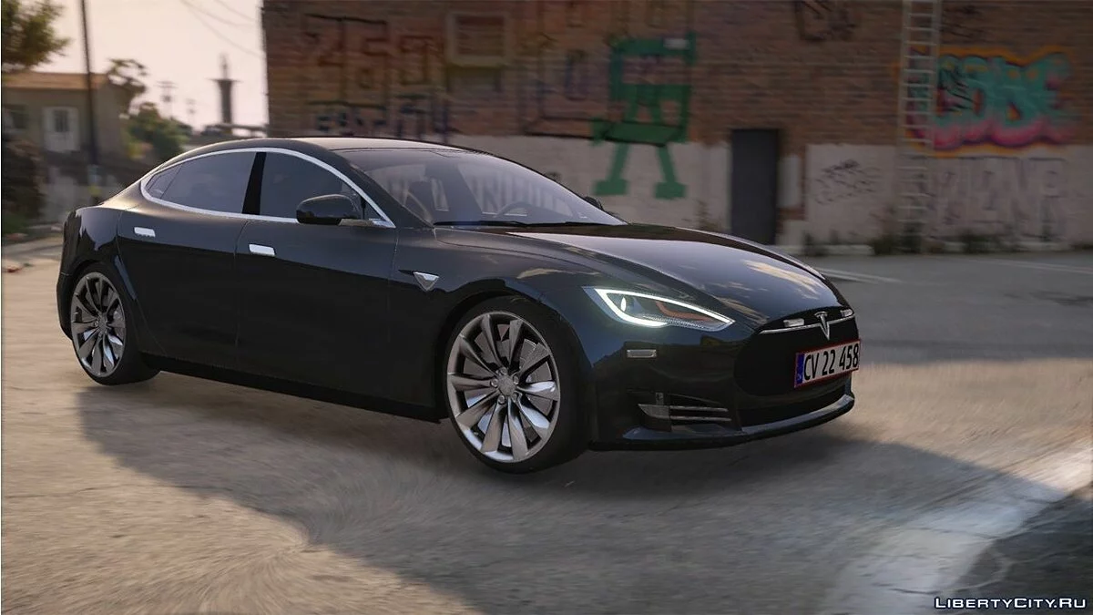2014 Tesla Model S - Danish Police Ficional - (Marked/Unmarked) - ELS 1.0 / GTA 5